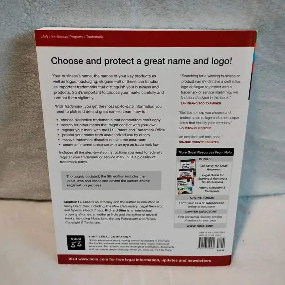 Trademark: Legal Care for Your Business & Product Name paperback
